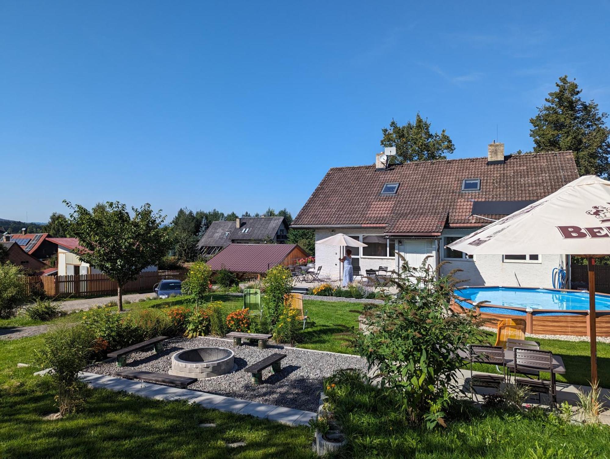 Penzion U Vichu Červená Voda Exterior foto